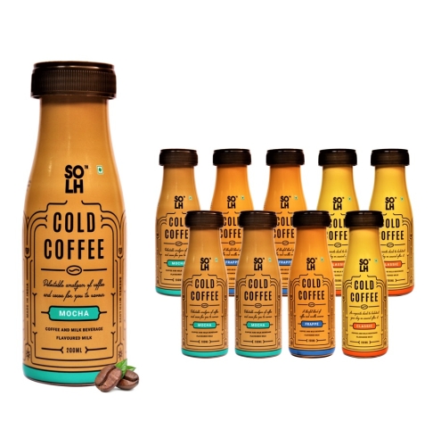 SOLH Assorted Cold Coffee Pack of 10