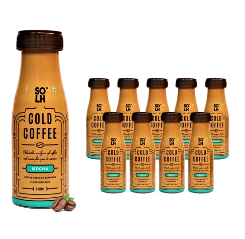 SOLH Mocha Cold Coffee Pack of 10