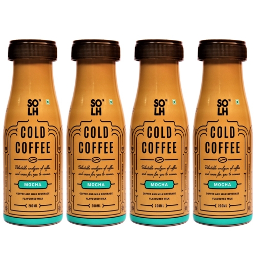 SOLH Mocha Cold Coffee Pack of 4